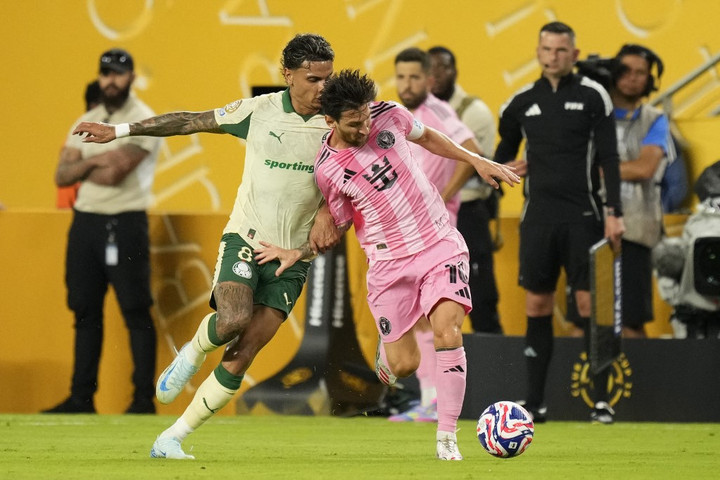 Az Inter Miami a nyolcszoros aranylabdás Lionel Messi vezérletével jutott tovább Fotó: Jose HERNANDEZ / ANADOLU / Anadolu via AFP