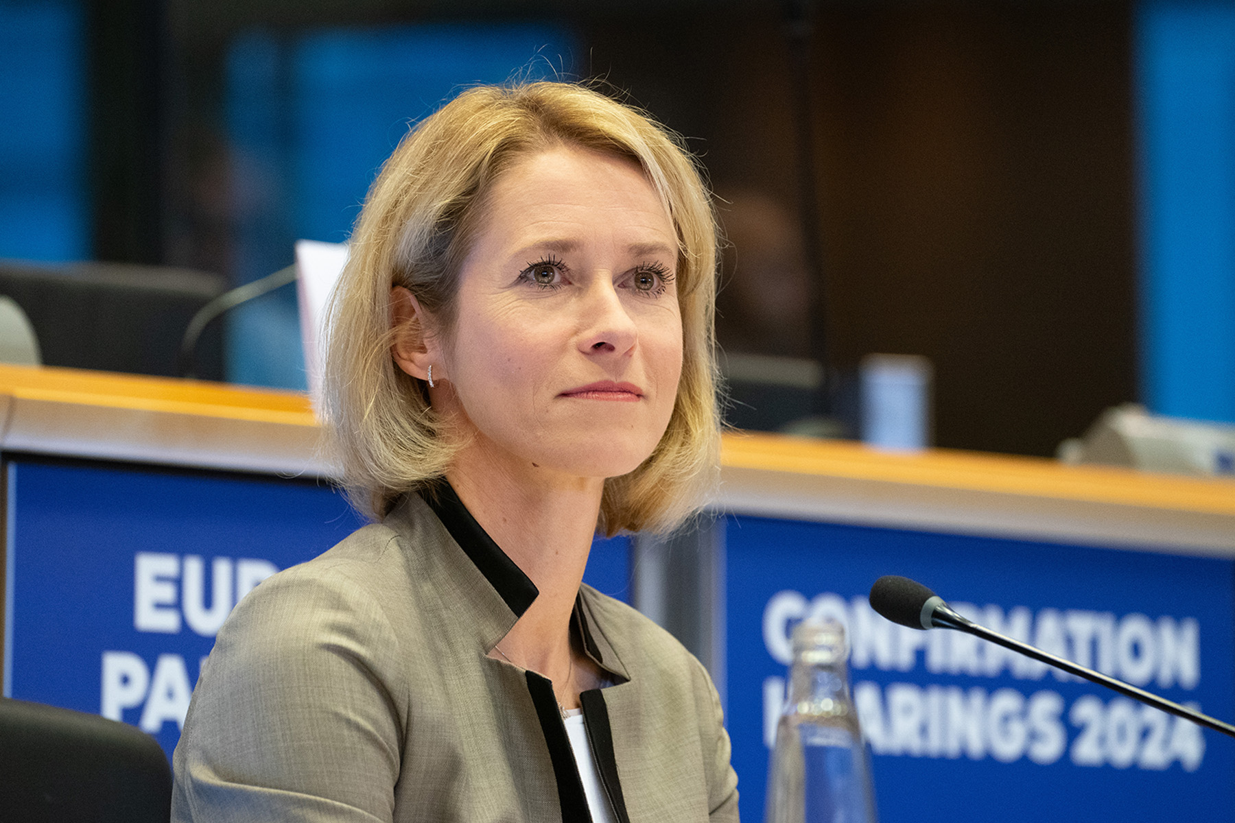 Kaja Kallas during the confirmation hearing 2024 © European Union, 2024 - Source: EP